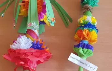 I miejsce w konkursie na Najpiękniejszą Palmę Wielkanocną