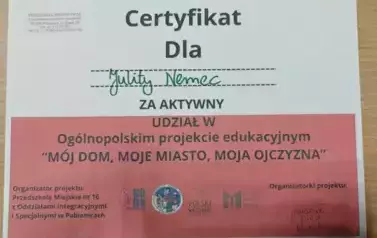 M&oacute;j dom moje miasto moja ojczyzna 2