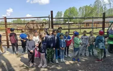 Grupa V na wycieczce w Dobroniance 1