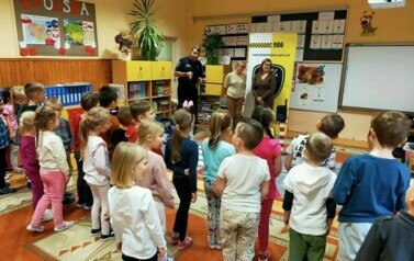 Wizyta pracownik&oacute;w ze Straży miejskiej
