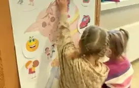 Dzieci na zajęciach w bibliotece 5