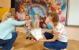 Pasowanie nowych przedszkolak&oacute;w z grupy 3