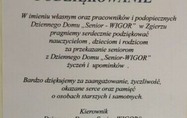 Podziękowanie od Pain Jolanty Szafrańskiej