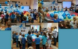 Grupa V i VI bawi się balonami