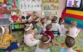 Oglądanie bajki c.d.