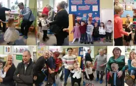 Dzień babci i dziadka w grupie IV 3