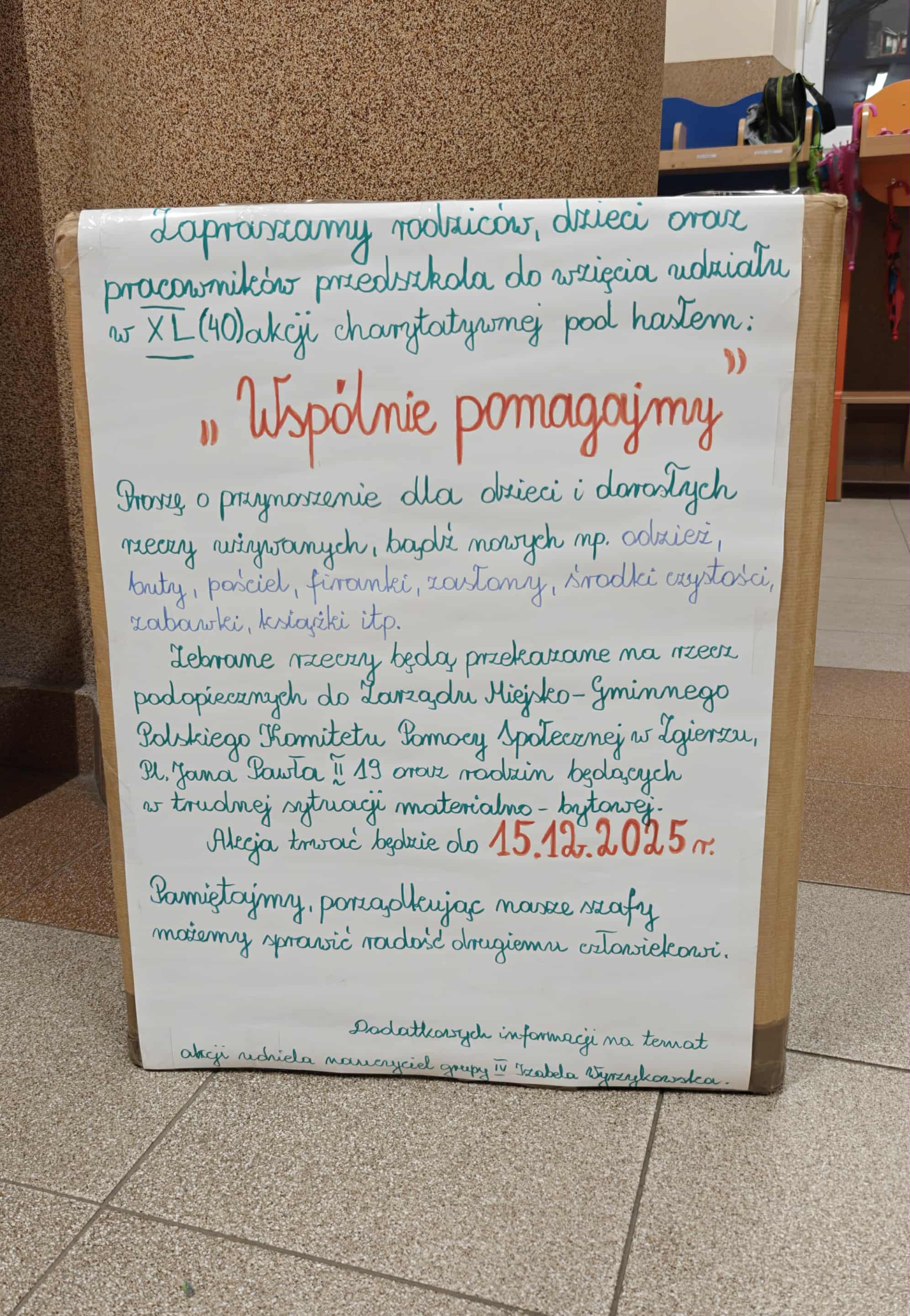 Akcja charytatywna