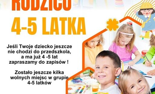 Zdjęcie do Rekrutacja 2026/2027-  zostały ostatnie miejsca 