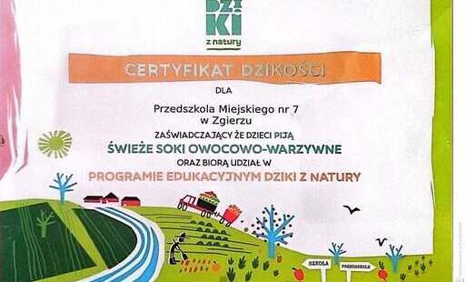 Zdjęcie do DZIKI Z NATURY- PROGRAM EDUKACYJNY , DO KT&Oacute;REGO ZGŁOSILIŚMY NASZE PRZEDSZKOLE 
