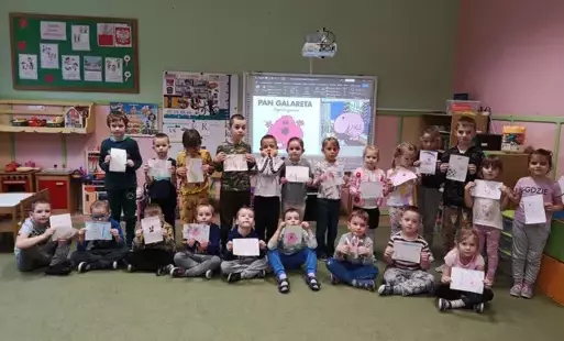Projekt edukacyjny "Książka (dla) przedszkolaka" w grupie V - drugie spotkanie