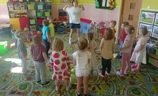 Pokazowe zajęcia zumby w grupie II