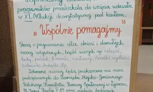 Akcja charytatywna